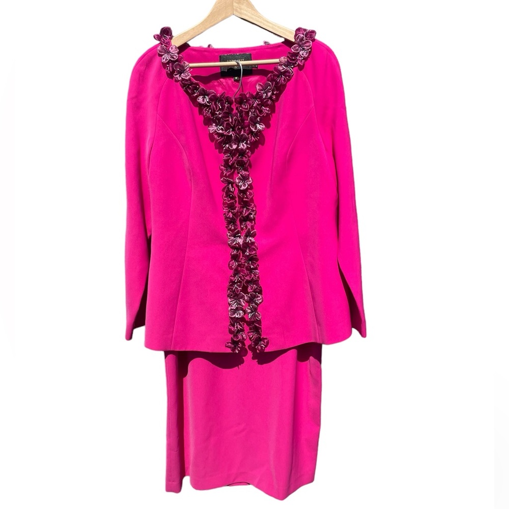 Louise Ricci || Two Piece Jacket and Skirt Suit Set 18